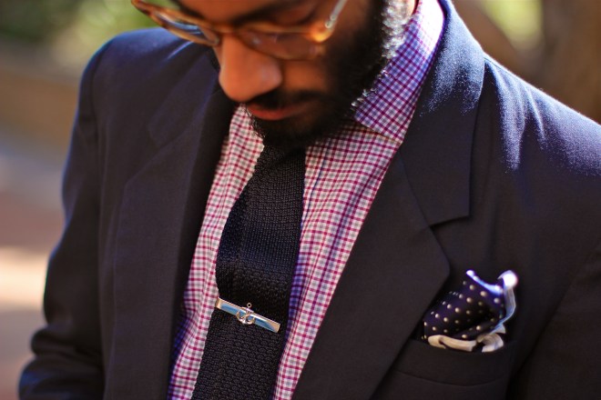 Wearing a Tie Bar | a little bit of rest